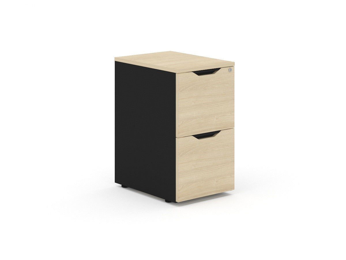 Archivero Vertical de MDF 2C Frentes y Cubiertas en LP