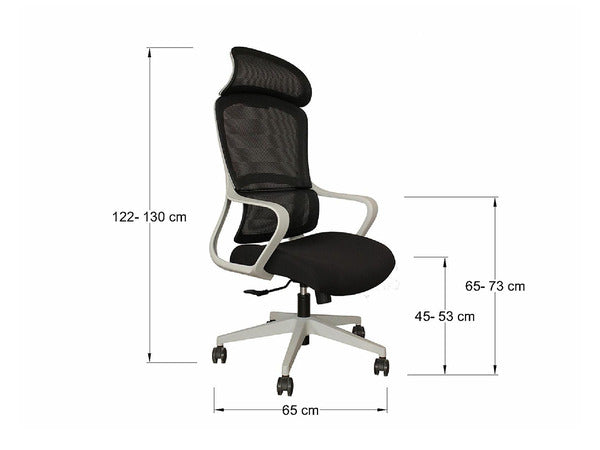 Silla Directiva Vitto Gris