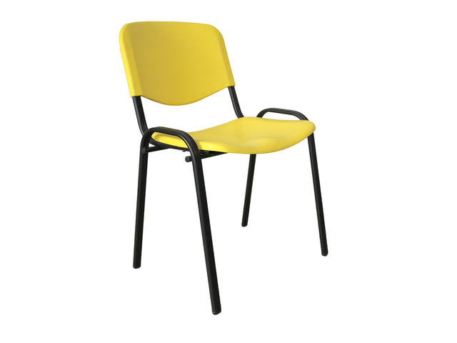 Silla de Visita Iso Colors Base Negra