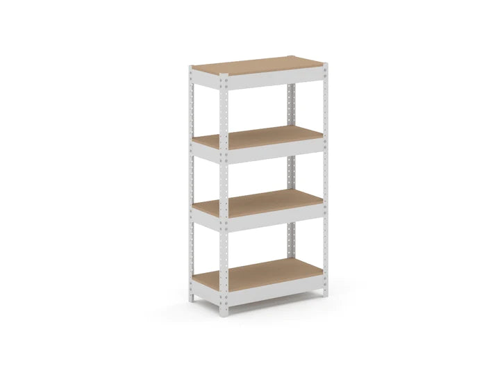 Anaquel Metálico entrepaño en MDF natural ANMD9152