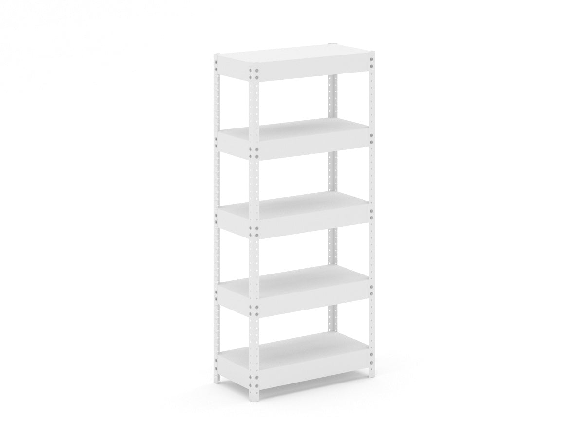 Anaquel Metálico Entrepaño en MDF Blanco AMDF8381