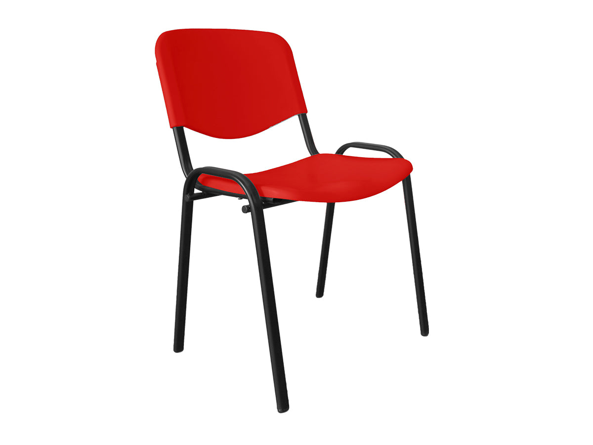 Silla de Visita Iso Colors Base Negra