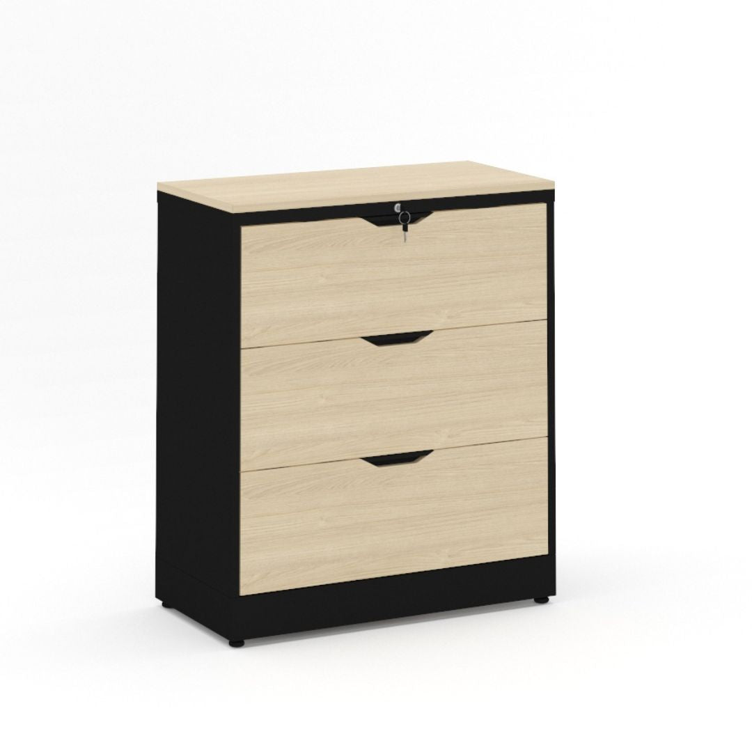 Archivero Horizontal Carga Pesada Cuerpo Metálico con Frente y Cubierta en LP
