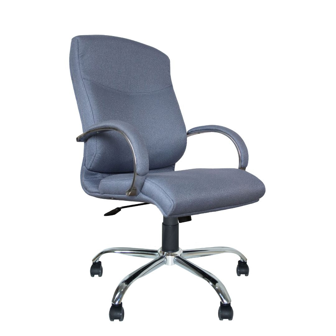 Sillón Directivo Respaldo Alto Austria en Tela