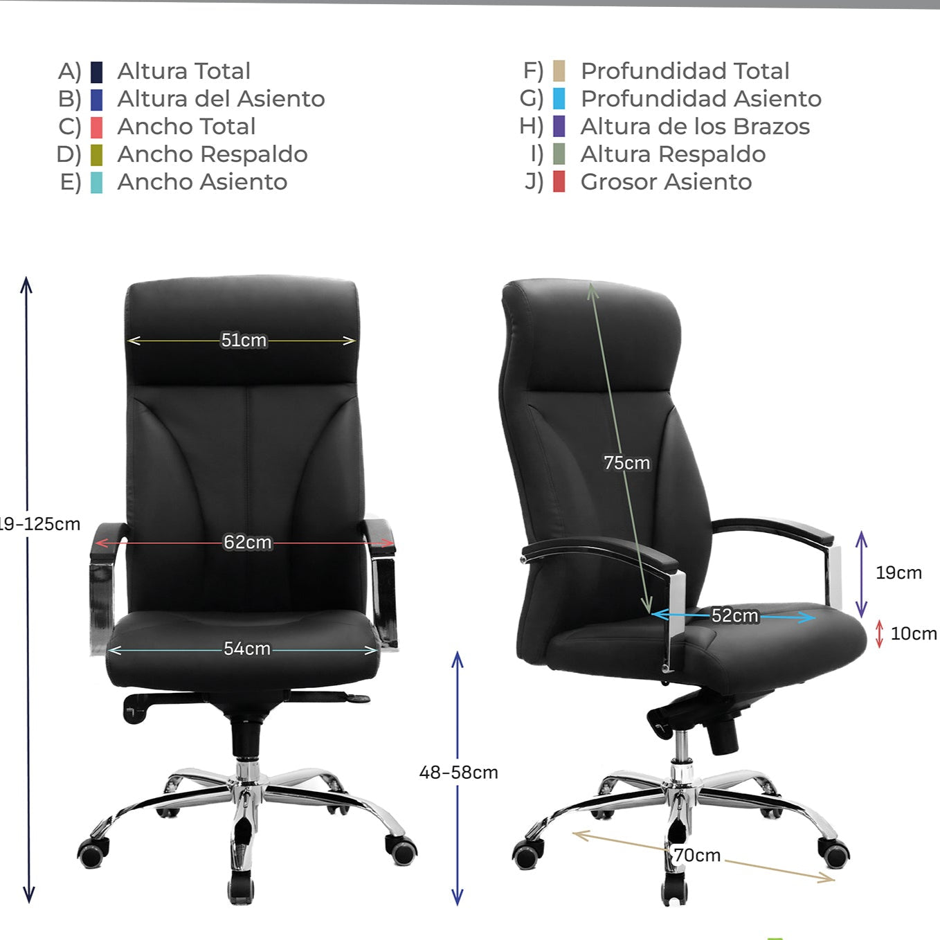 Silla Directiva Sloan