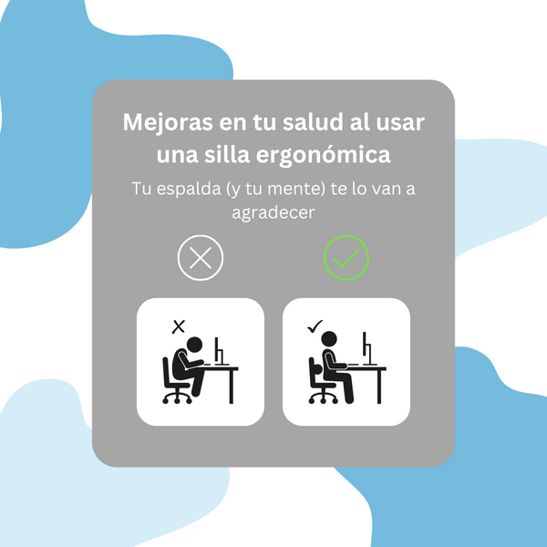 Mejoras en tu salud al usar una Silla Ergonómica