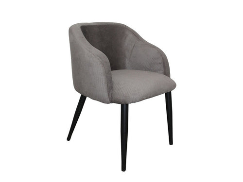 Silla Turin Base Metálica Negra