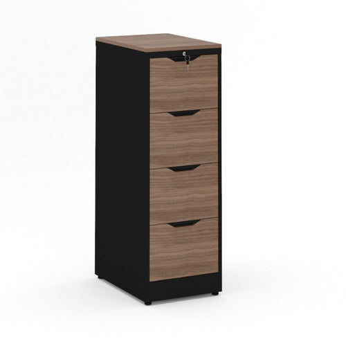 Archivero Vertical de MDF 4C Frentes y Cubierta en LP