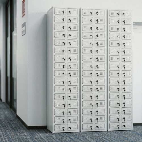 Locker Metálico para Celulares, Línea Pro