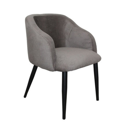 Silla Turin Base Metálica Negra
