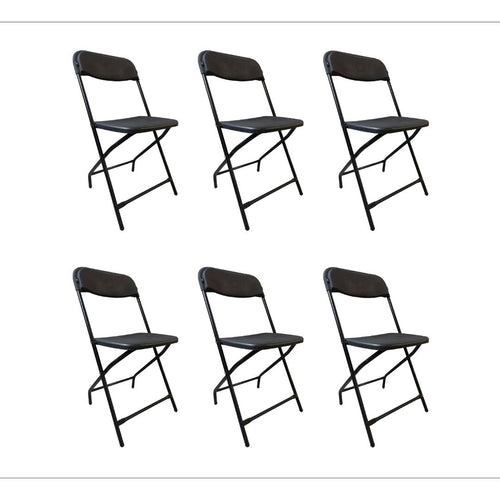 Paquete de 6 Sillas Plegables Simplex