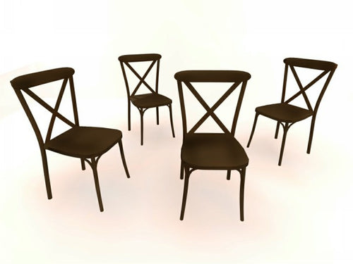 Paquete de 4 Sillas Eqqus
