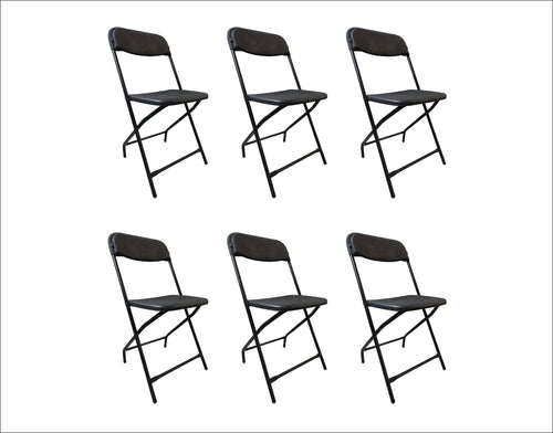 Paquete de 6 Sillas Plegables Simplex