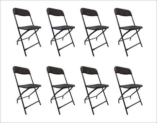 Paquete de 8 Sillas Plegables Simplex