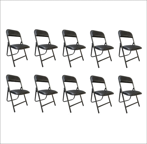 Paquete de 10 Sillas Plegables Vento