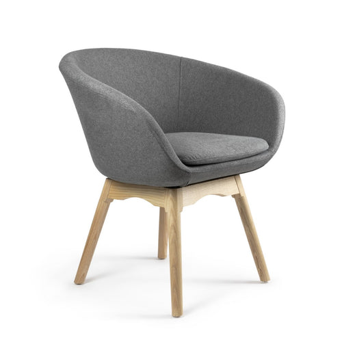 Silla de Visita Tarel Base Madera